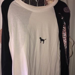 Pink victoria secret shirt